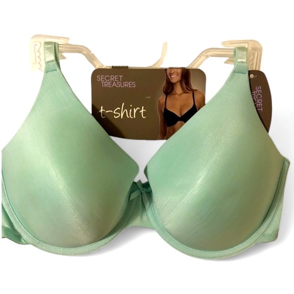 Secret Treasures Smooth T-Shirt Bra 40D 40 D Underwire T Shirt Support Padded - Picture 1 of 4